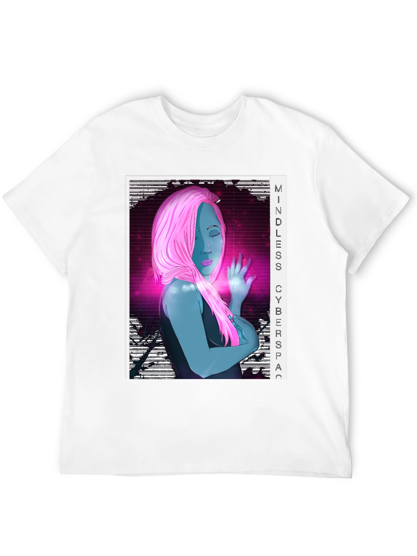 Mindless Cyberspace Graphic Tee - Black