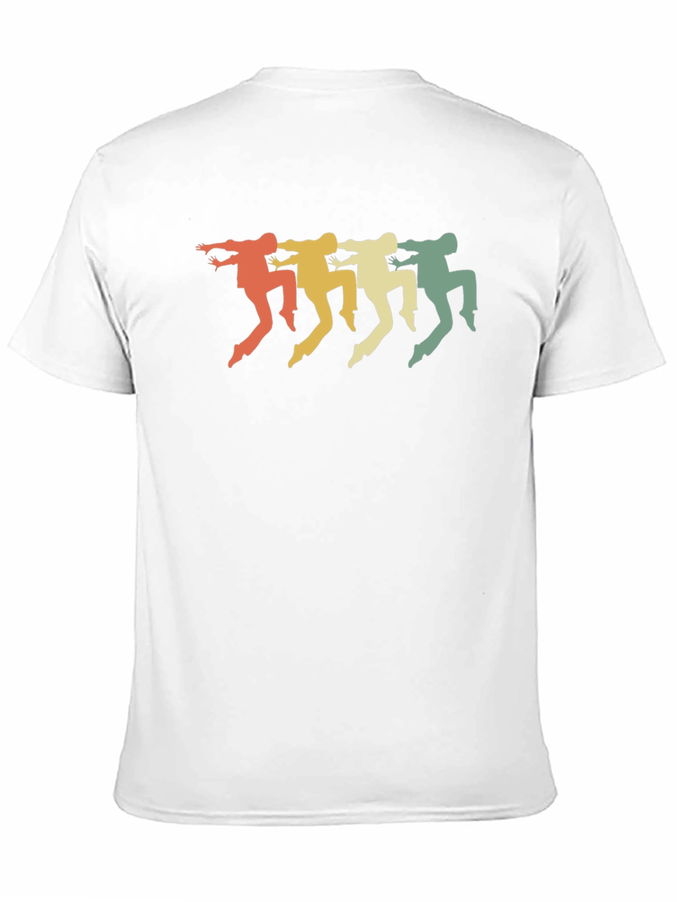 Retro Dance Silhouette Graphic T-Shirt