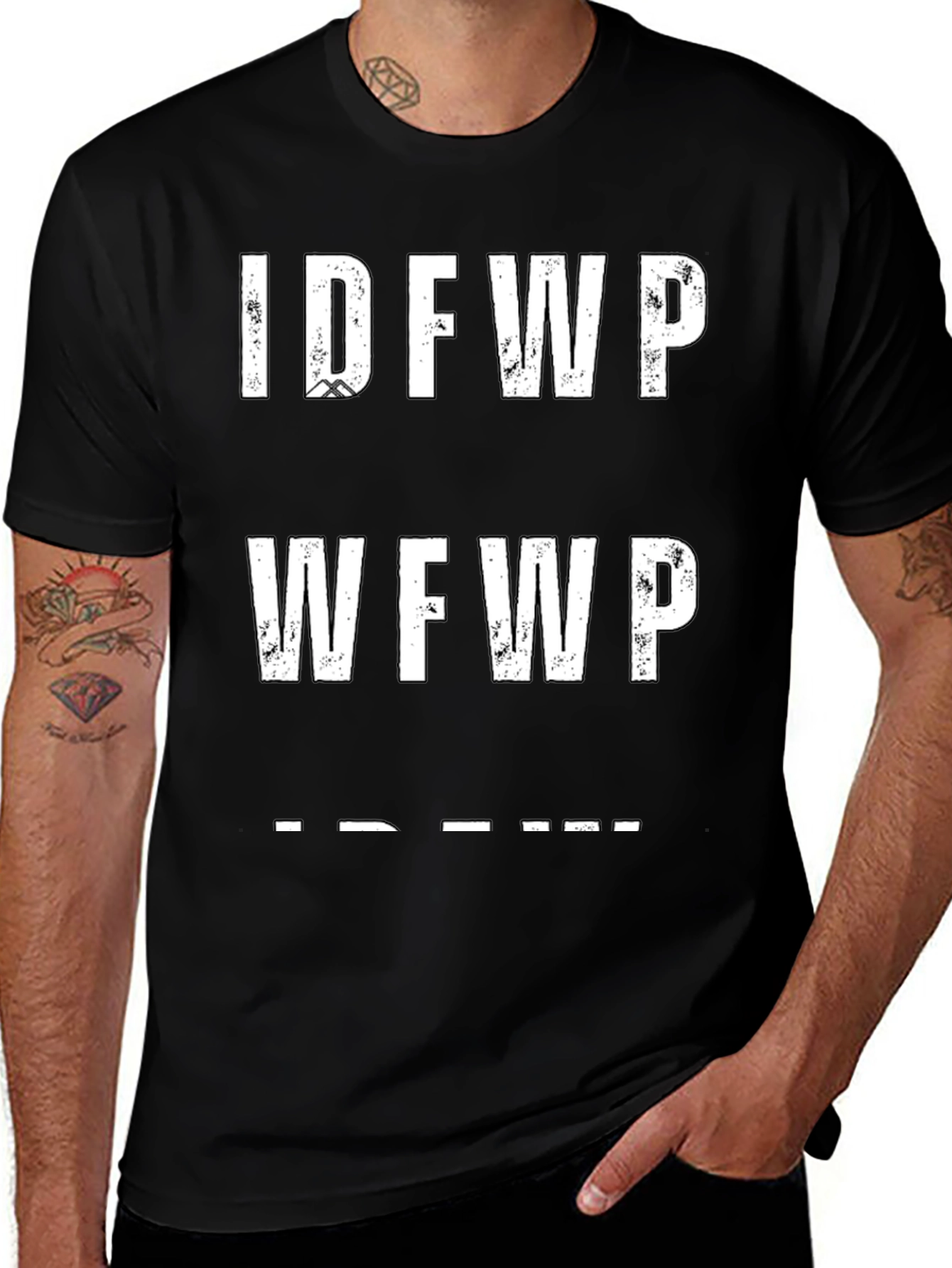 IDFWP WF WP Graphic Mens T-Shirt