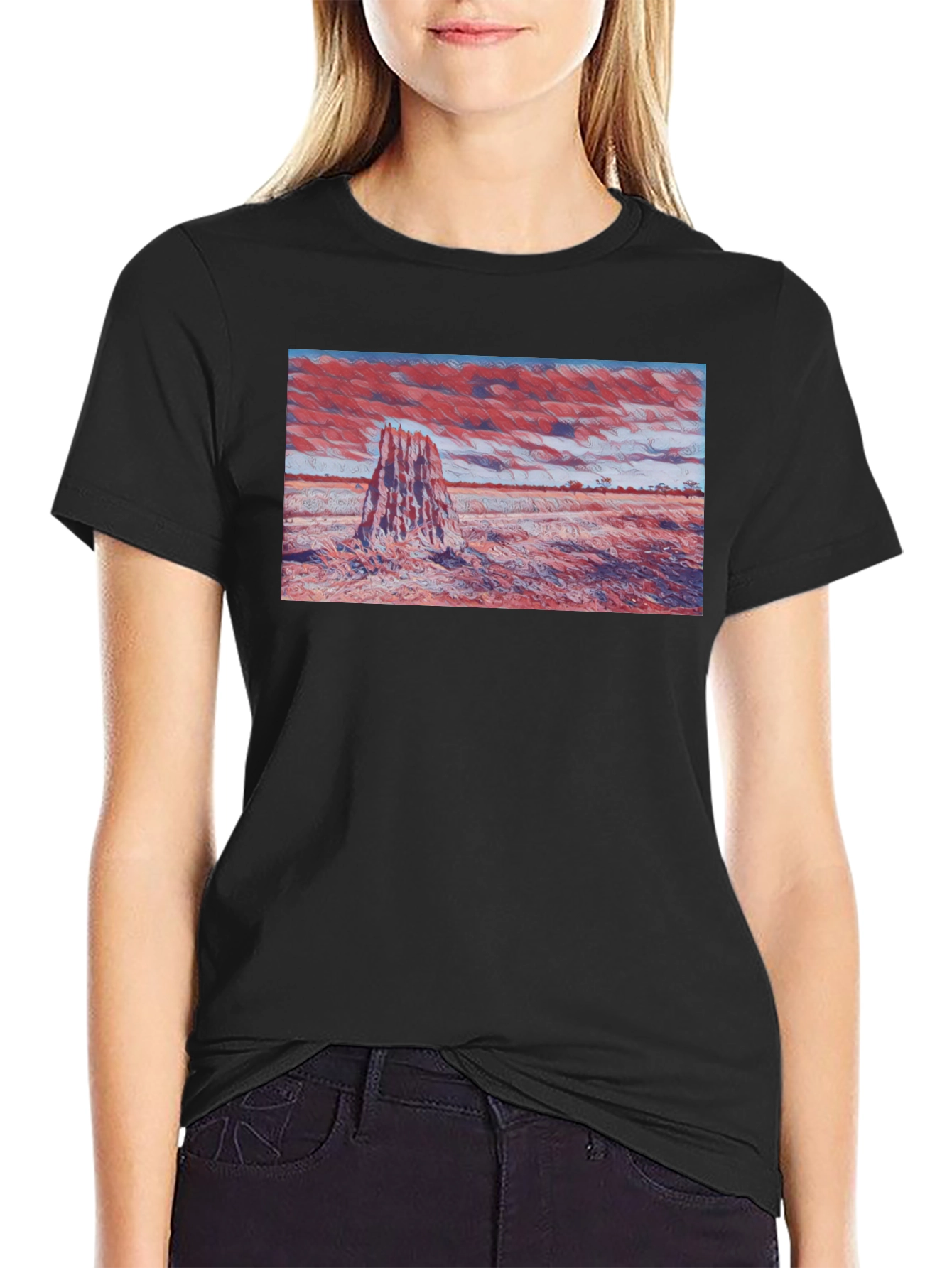 Abstract Landscape Tee
