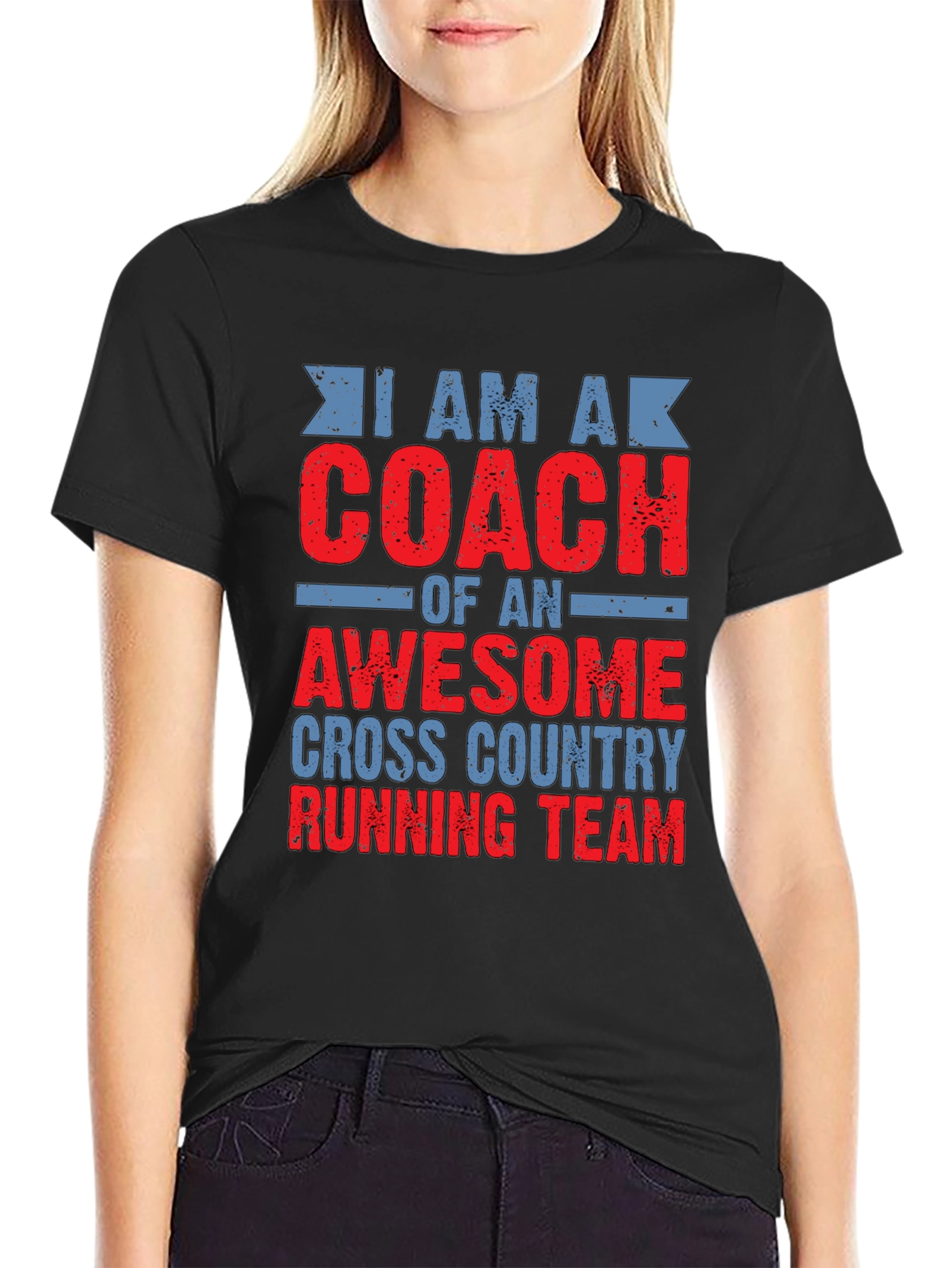 Cross Country Coach T-Shirt - Awesome Running Team
