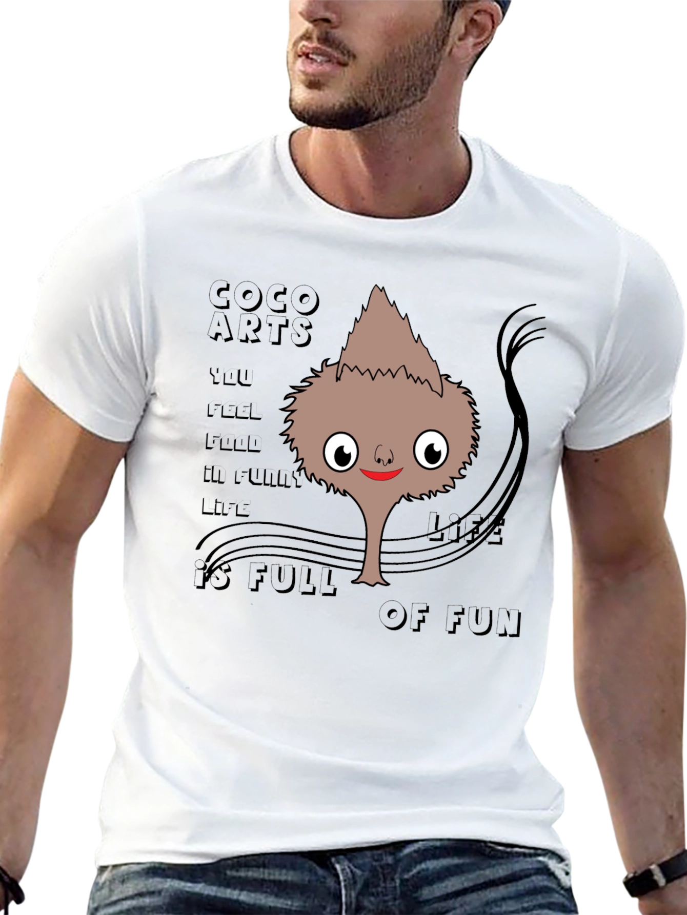 Coco Arts Funny Life T-Shirt