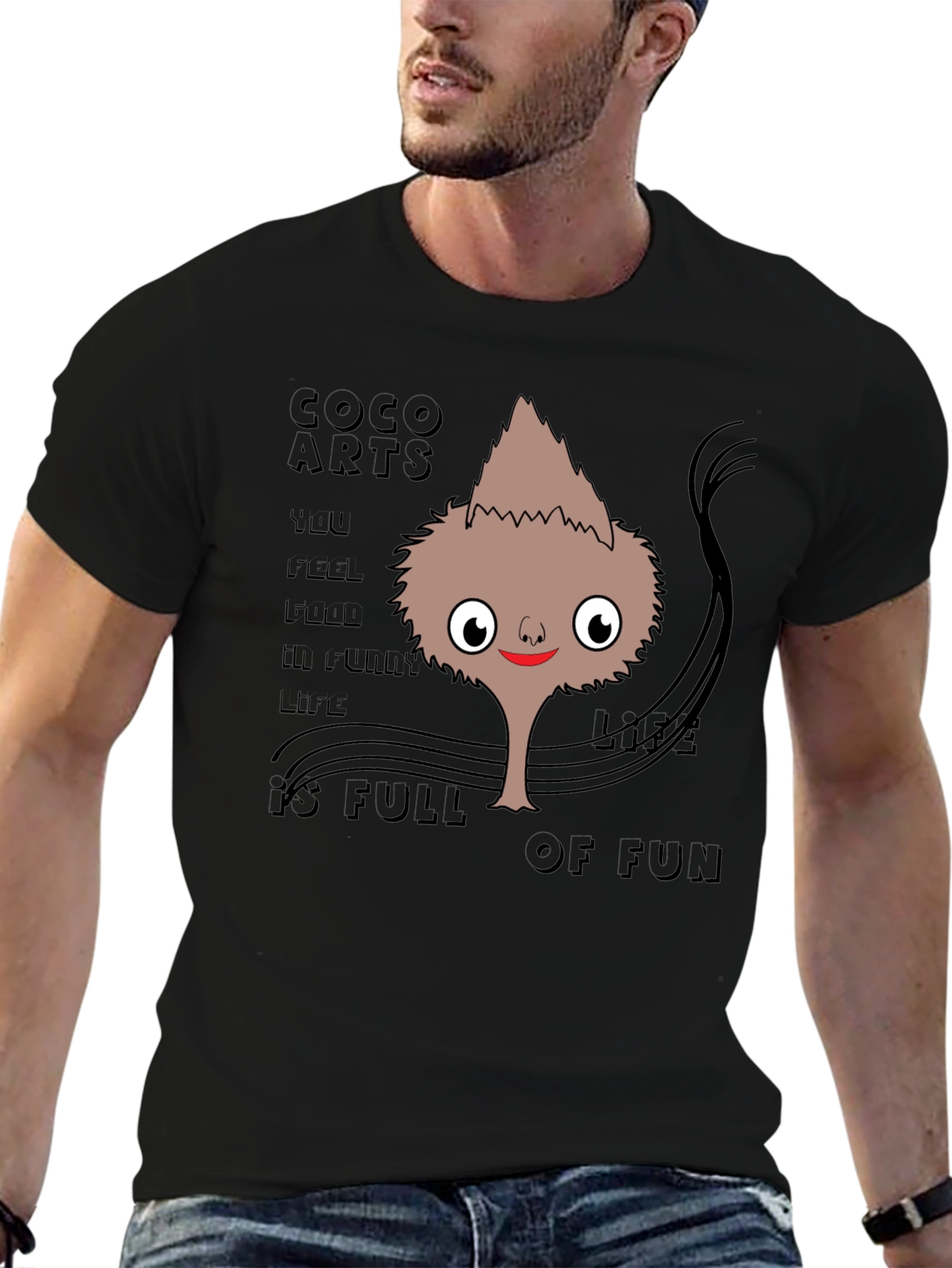 Coco Arts Funny Life T-Shirt