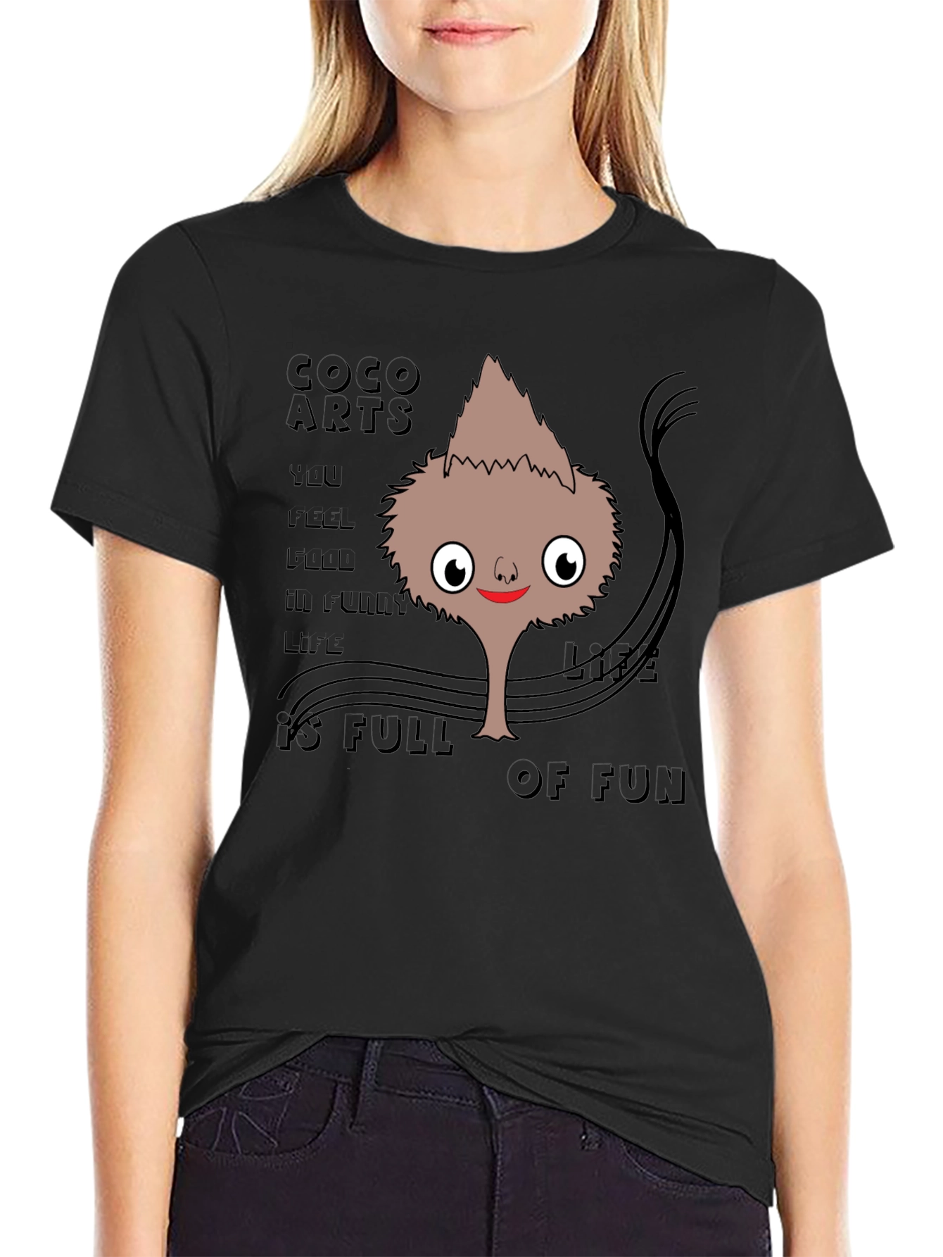 Coco Arts Funny Life T-Shirt