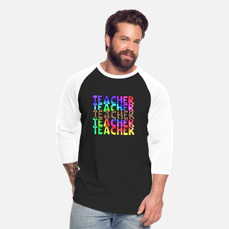Teacher, colorful. Leopard