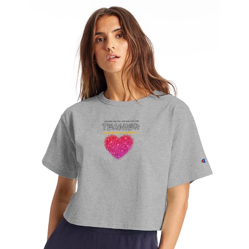 Teachr back to school! Women's Midweight Cotton Te