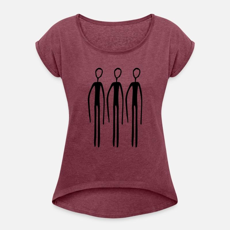 team 3 friends crew black alien man long arms legs