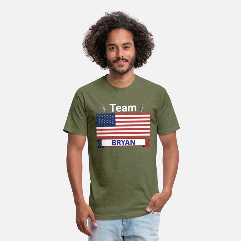 Team Bryan USA American Flag Stripe
