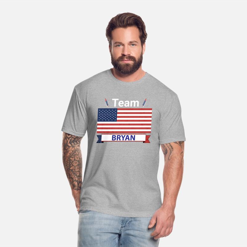 Team Bryan USA American Flag Stripe
