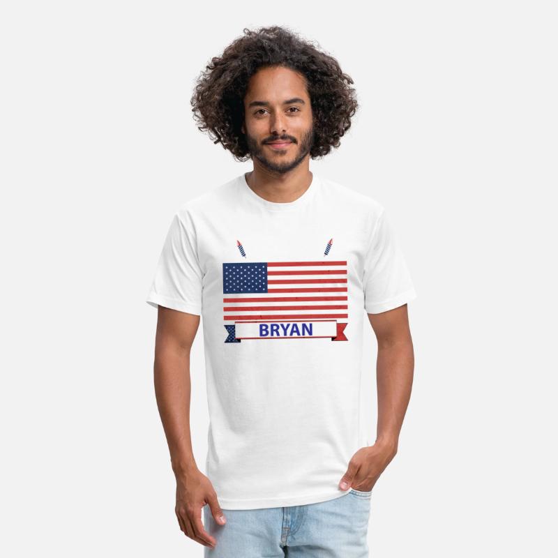 Team Bryan USA American Flag Stripe