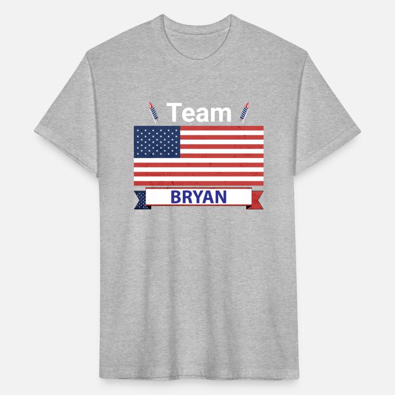 Team Bryan USA American Flag Stripe