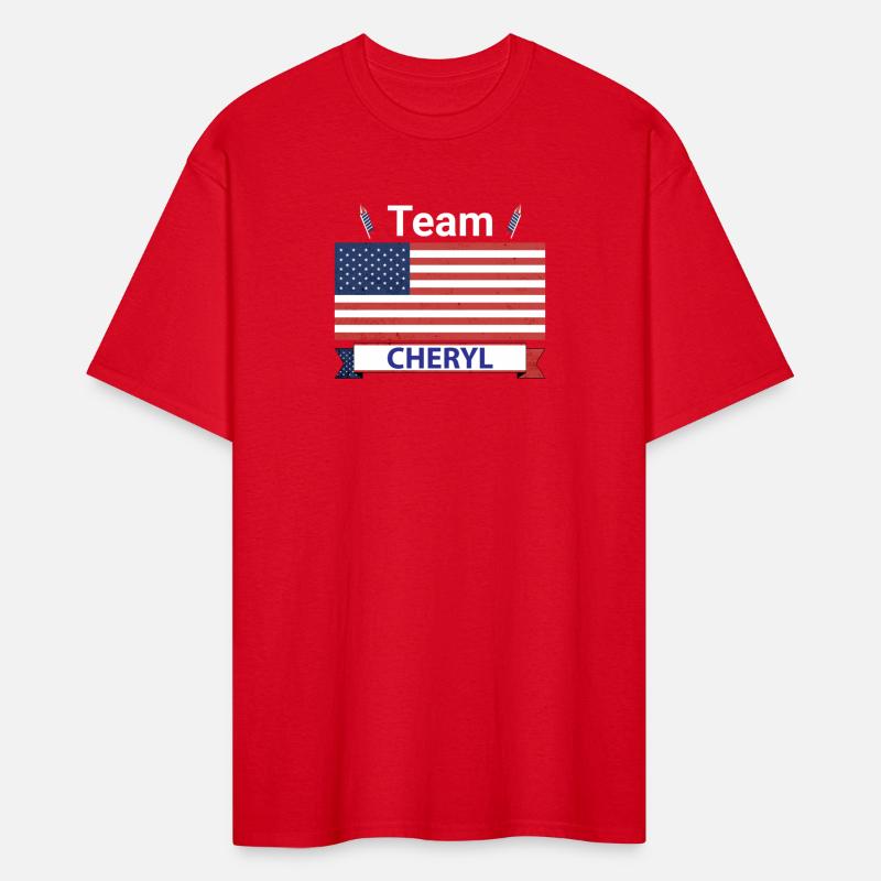 Team Cheryl USA American Flag Stripe