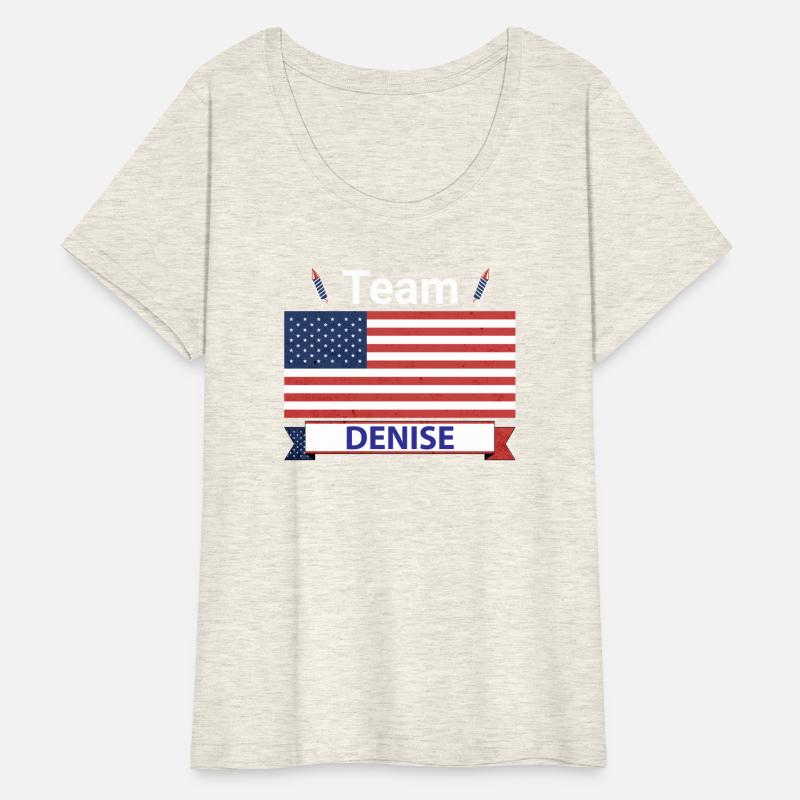 Team Denise USA American Flag Stripe
