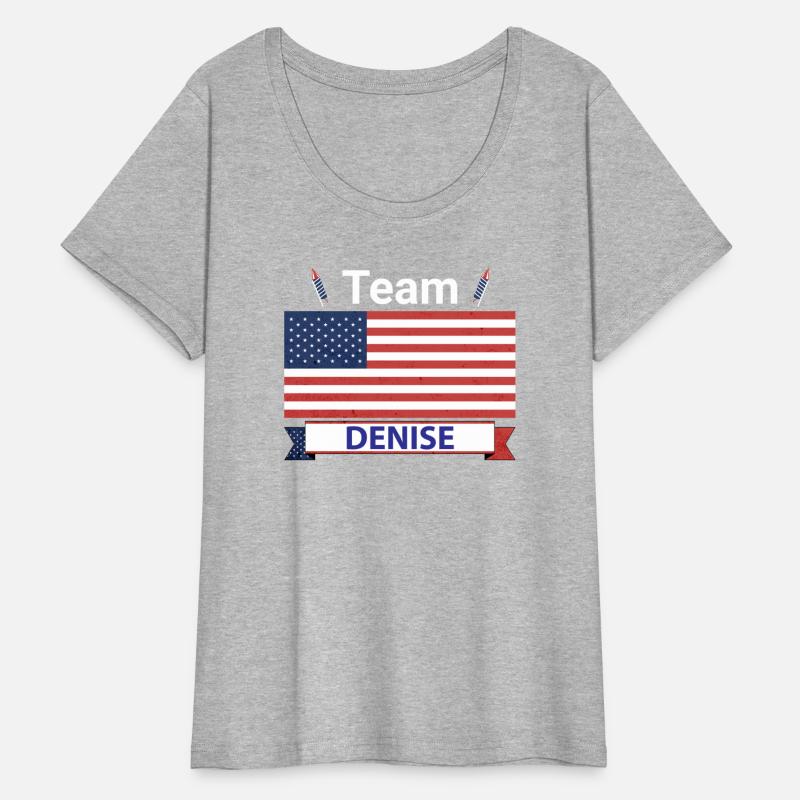Team Denise USA American Flag Stripe