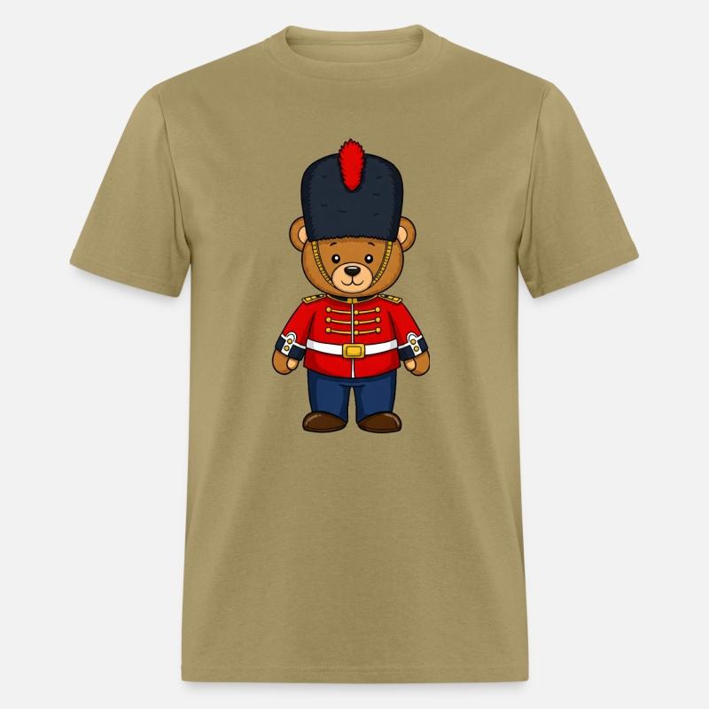 Teddy bear British police honor guard