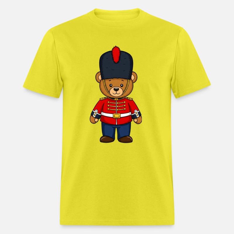 Teddy bear British police honor guard
