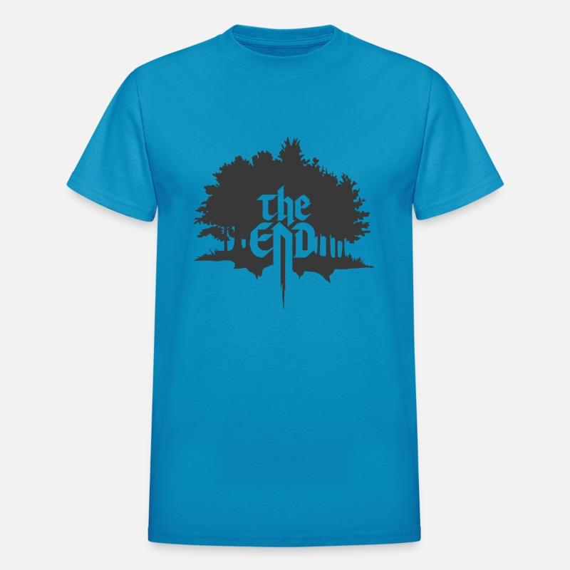 The End in the Dark Forest – Minimalist Typography