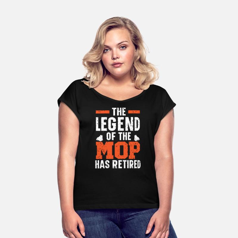 The Legend Of The Mop Has Retired Janitor