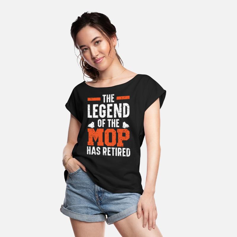The Legend Of The Mop Has Retired Janitor