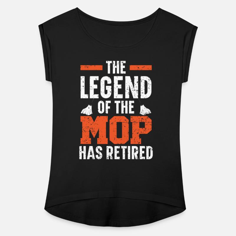 The Legend Of The Mop Has Retired Janitor