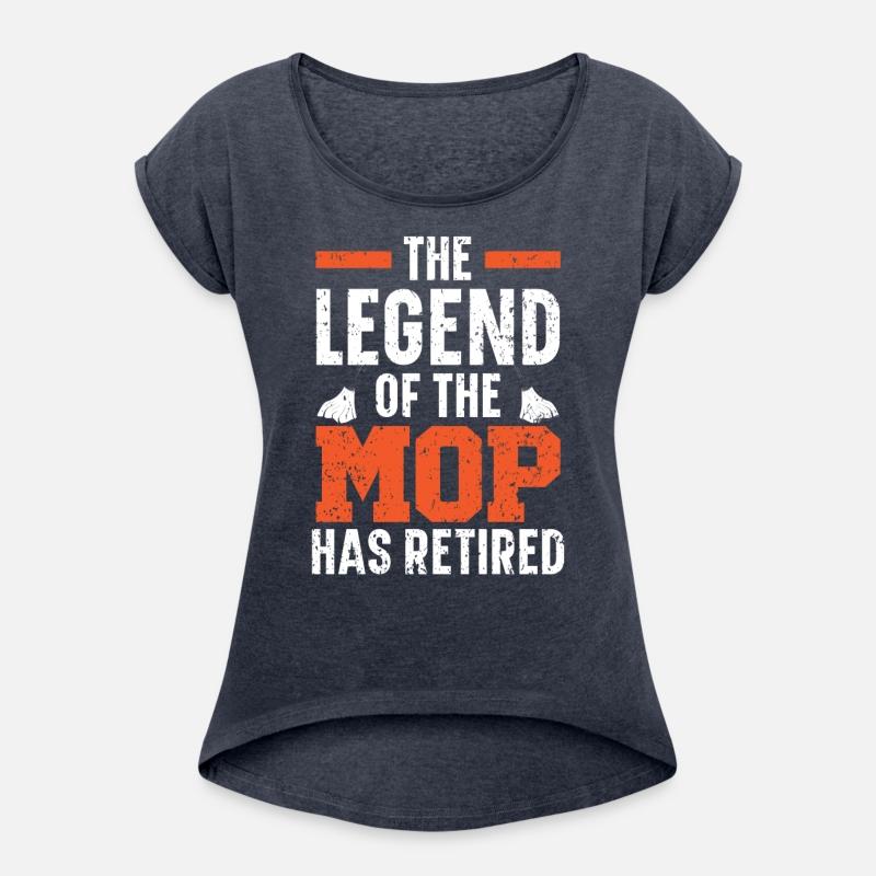The Legend Of The Mop Has Retired Janitor