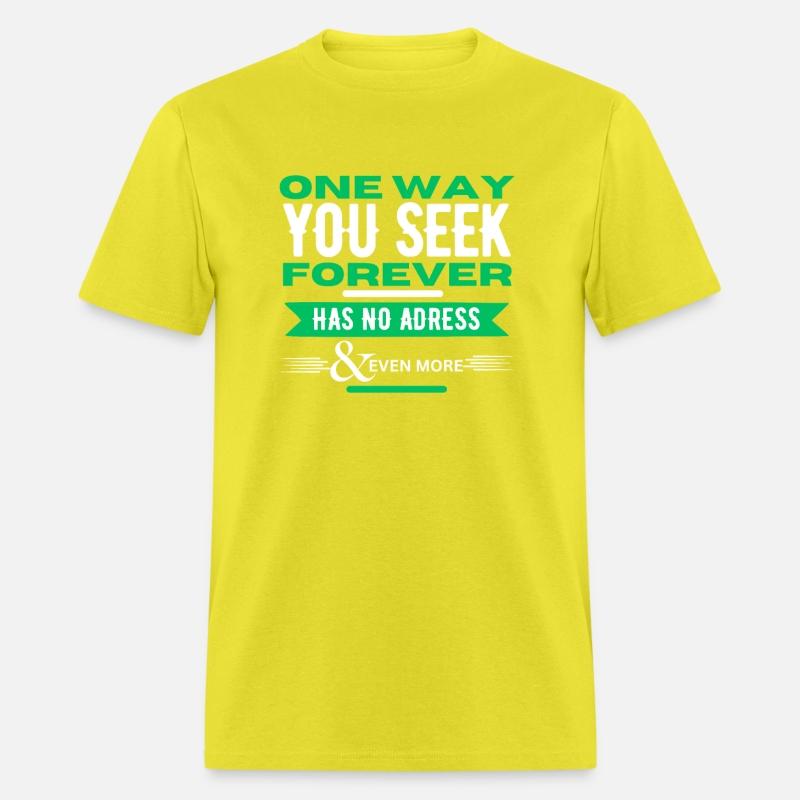 The Only Way You Seek Forever Has No Address