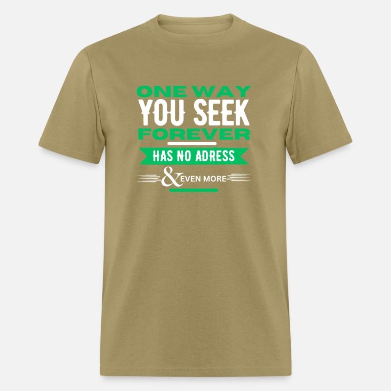 The Only Way You Seek Forever Has No Address