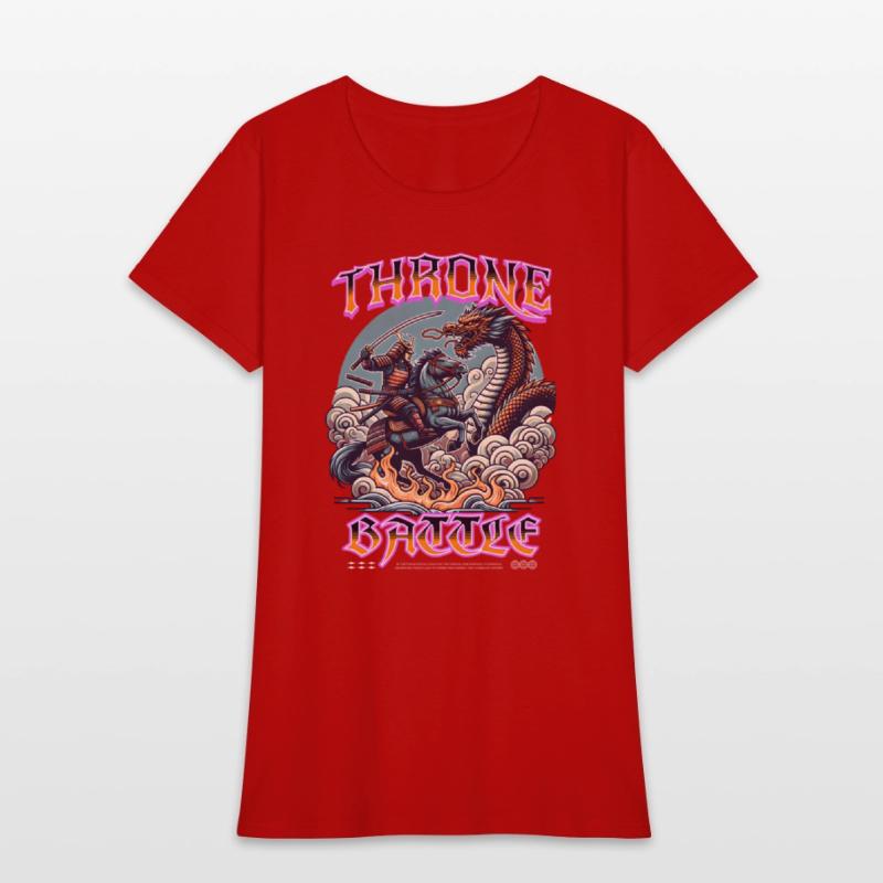 Throne Battle T Shirt Design