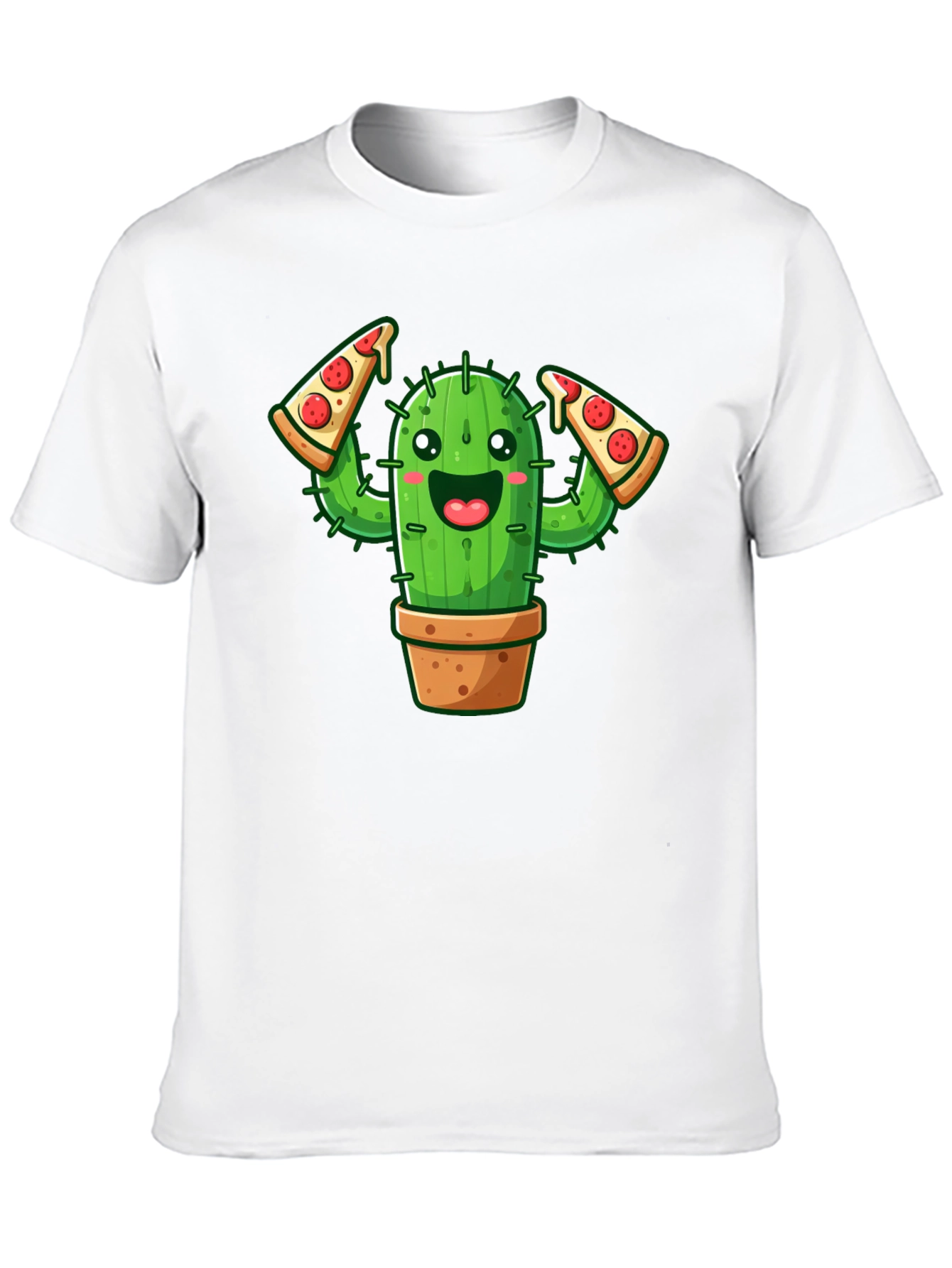 Cactus Pizza Lover Graphic Tee - Unisex