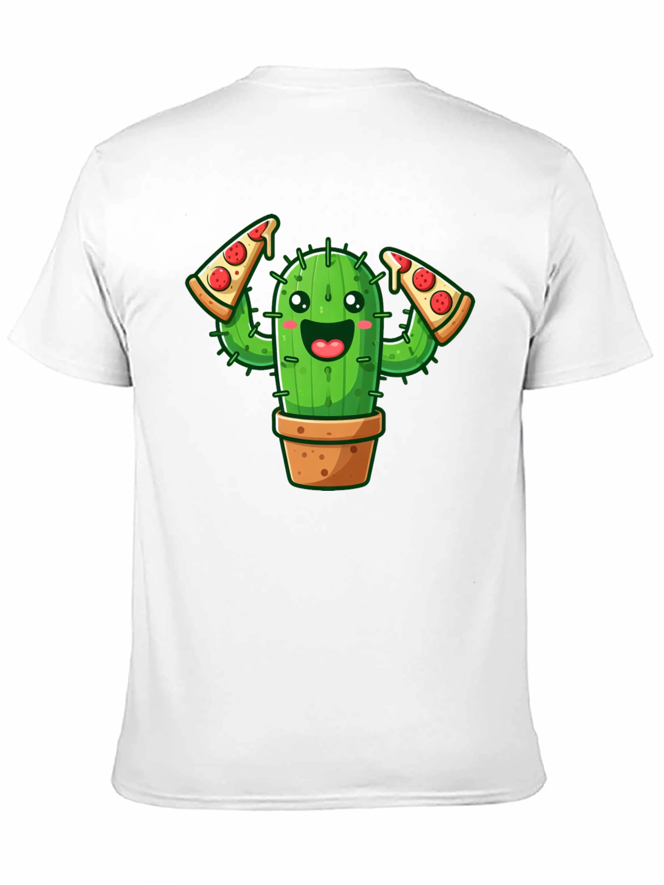 Cactus Pizza Lover Graphic Tee - Unisex