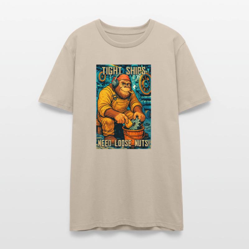 Tight Ships Need Loose Nuts Funny Engineer Bigfoot