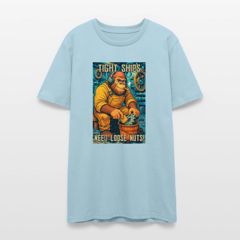 Tight Ships Need Loose Nuts Funny Engineer Bigfoot