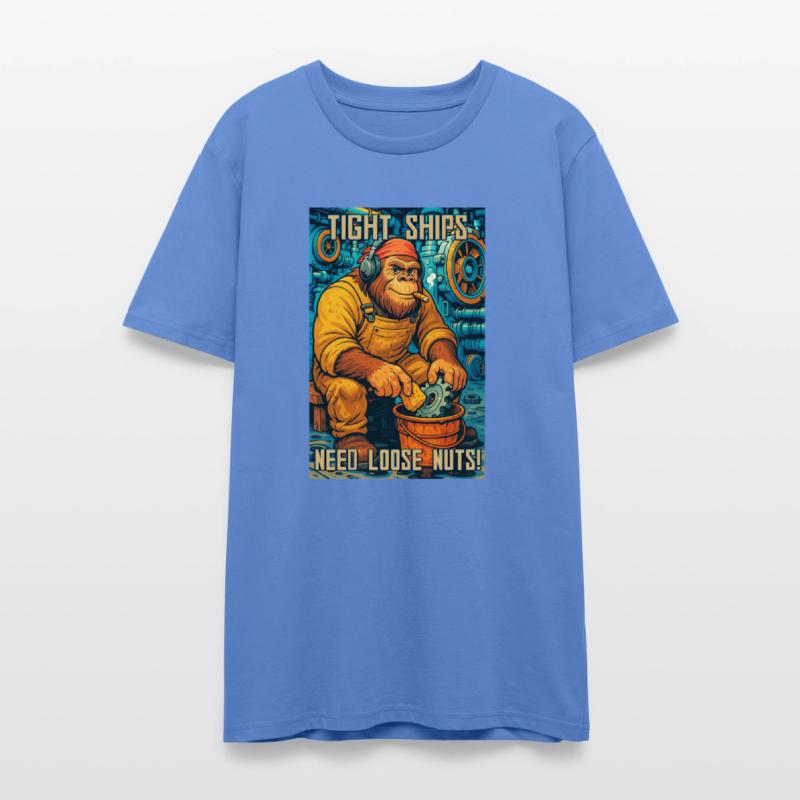 Tight Ships Need Loose Nuts Funny Engineer Bigfoot