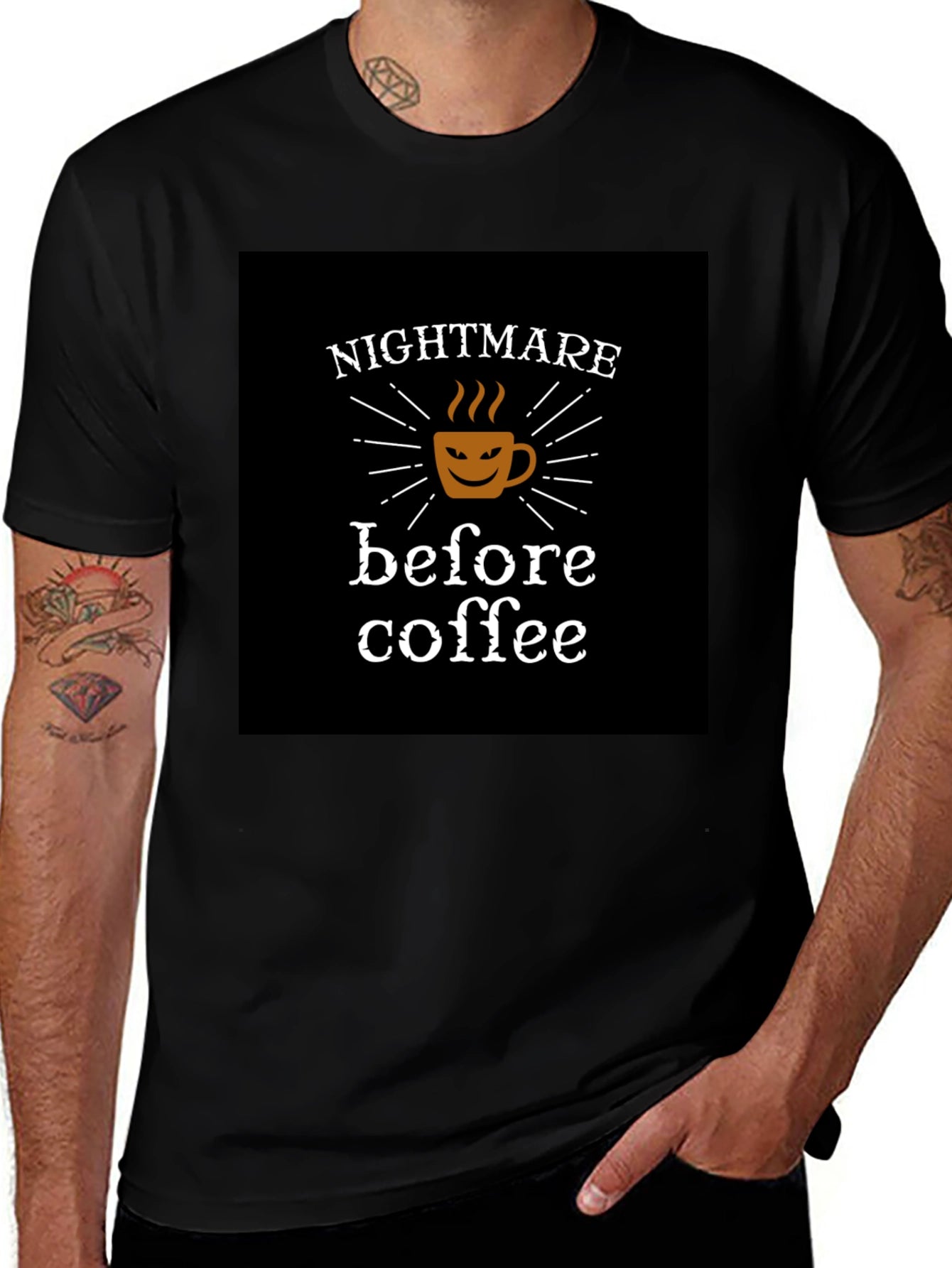 Nightmare Before Coffee Graphic Tee