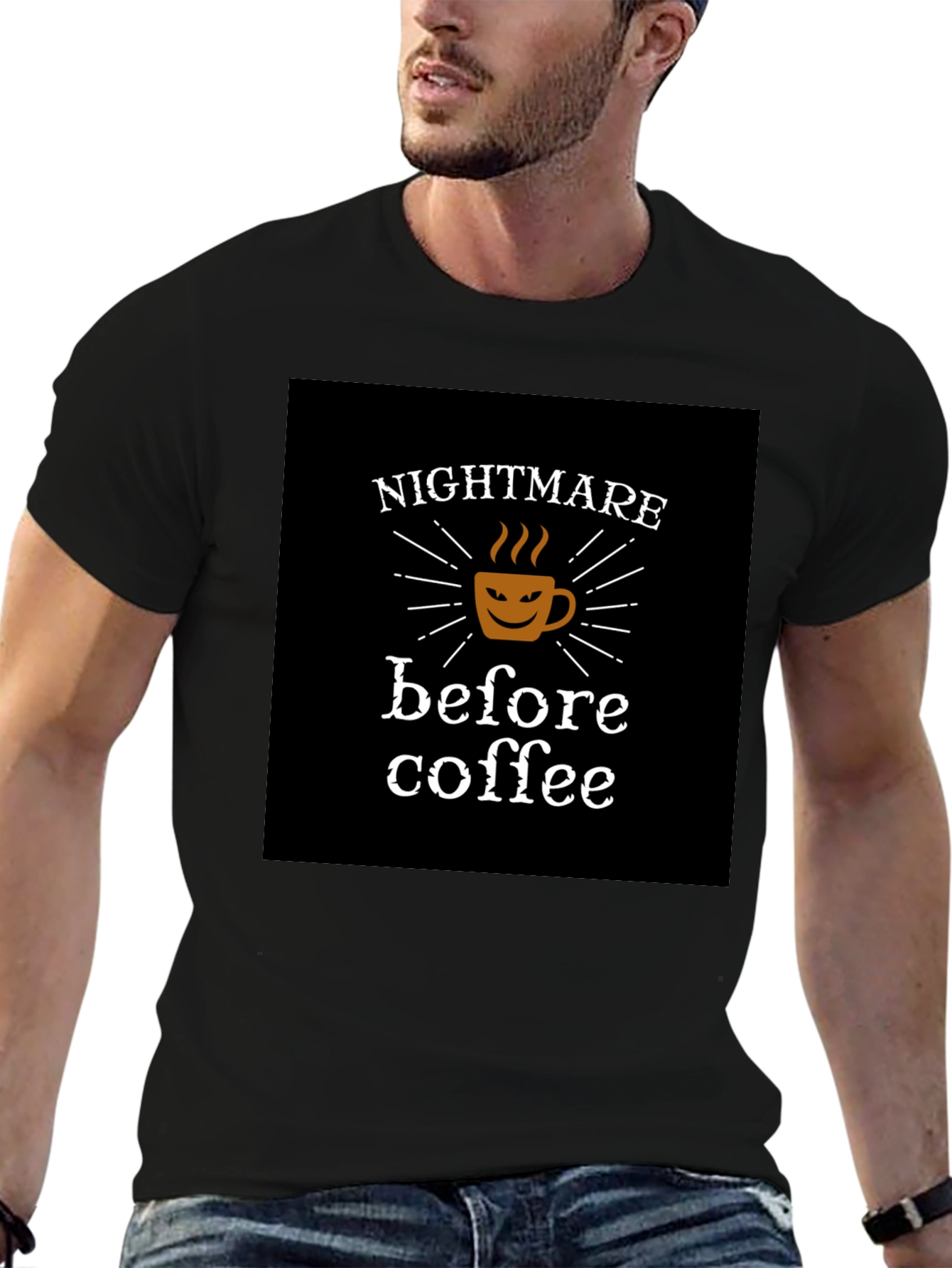 Nightmare Before Coffee Graphic Tee