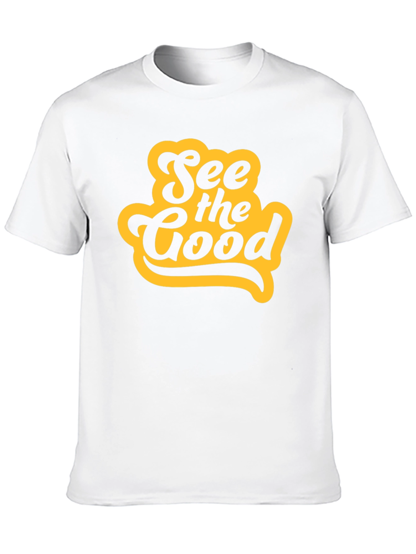 See the Good Graphic Tee - Mens Black T-Shirt