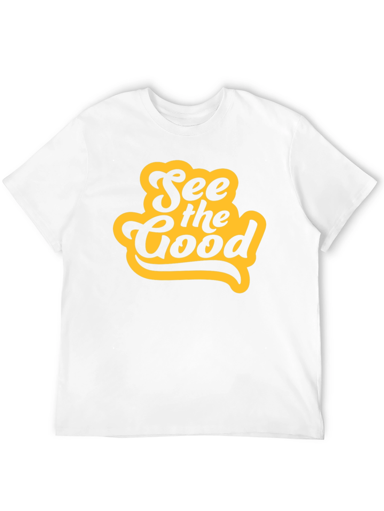 See the Good Graphic Tee - Mens Black T-Shirt