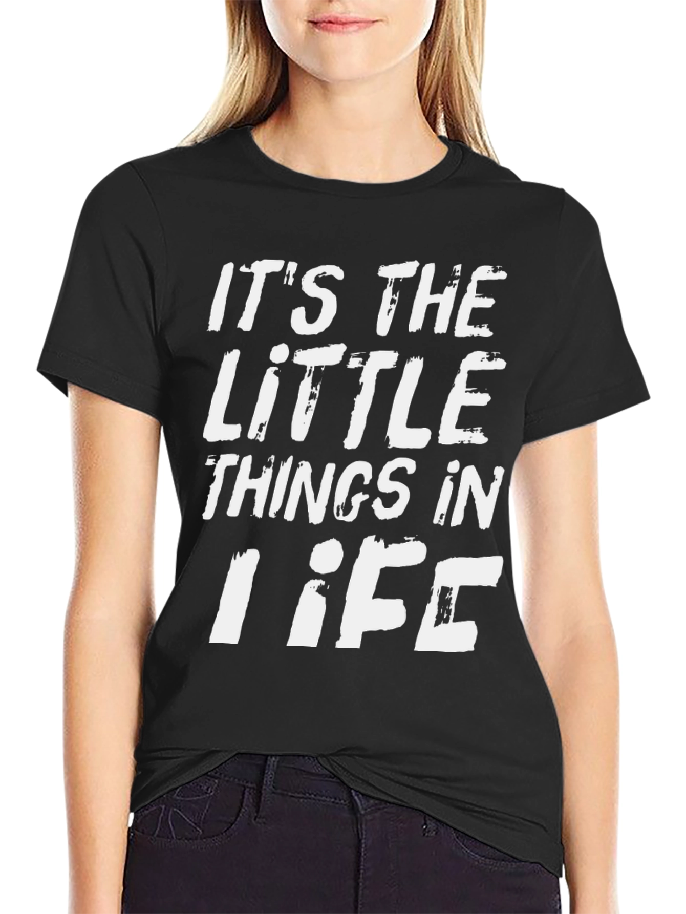 Little Things in Life Graphic T-Shirt