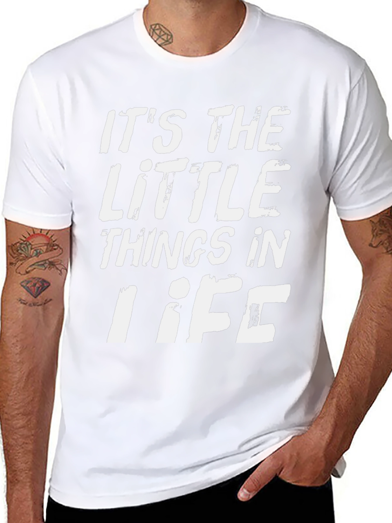 Little Things in Life Graphic T-Shirt