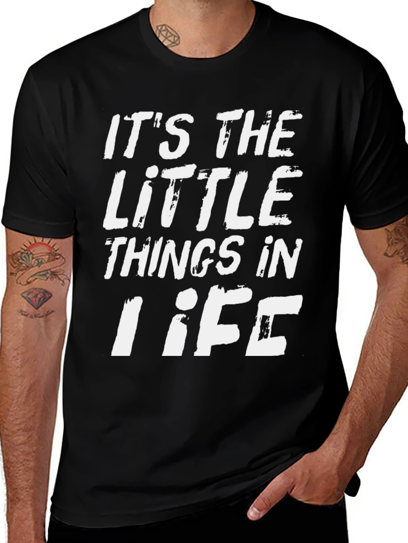 Little Things in Life Graphic T-Shirt