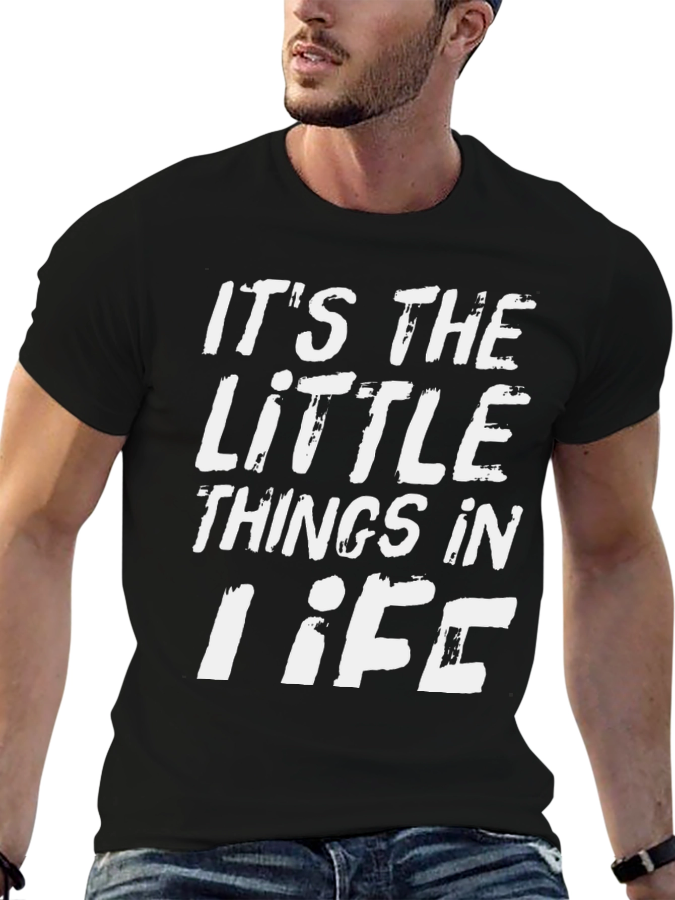 Little Things in Life Graphic T-Shirt