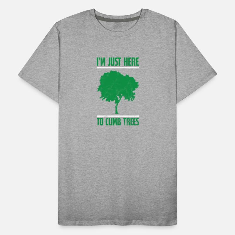 Tree Climbing Logo Shirt Arborist