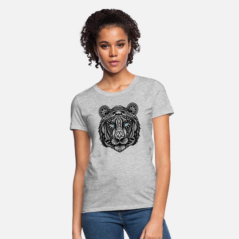 Tribal Tiger Blue Eyes Big Cat