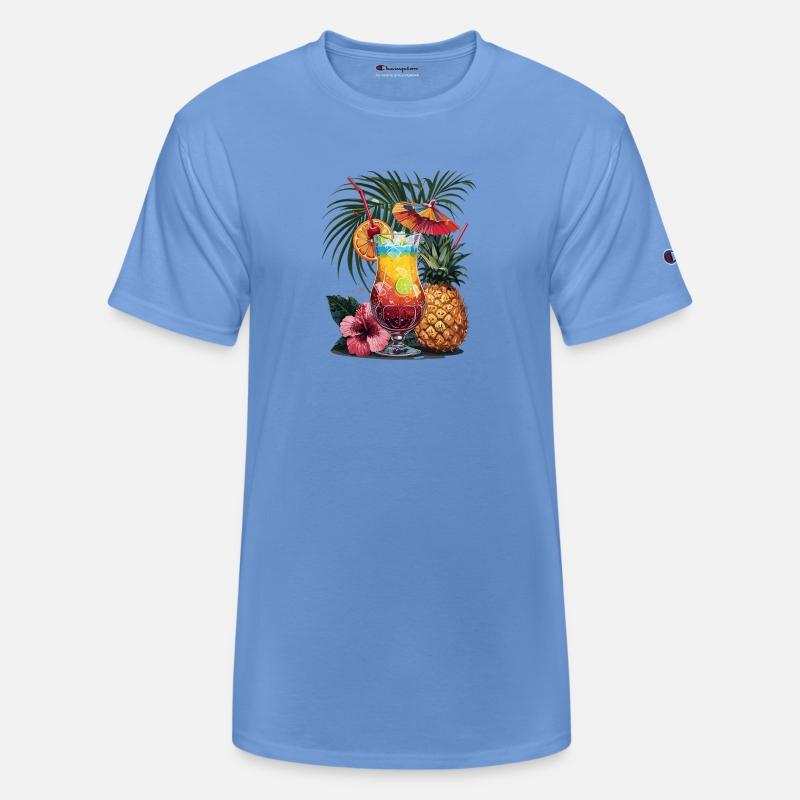 Tropical Vibes with Pineapple and Cocktail