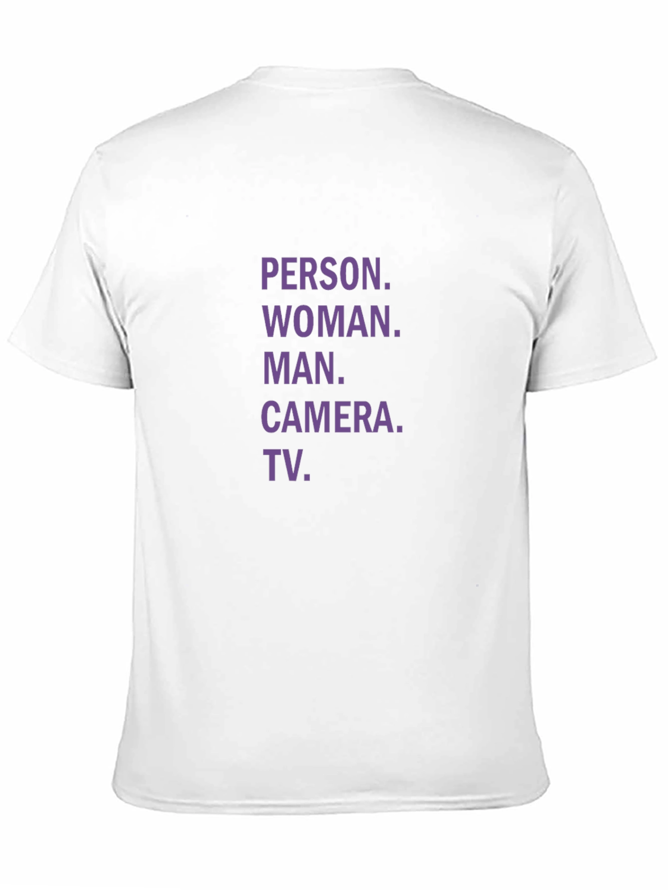 Person Woman Man Camera TV T-Shirt