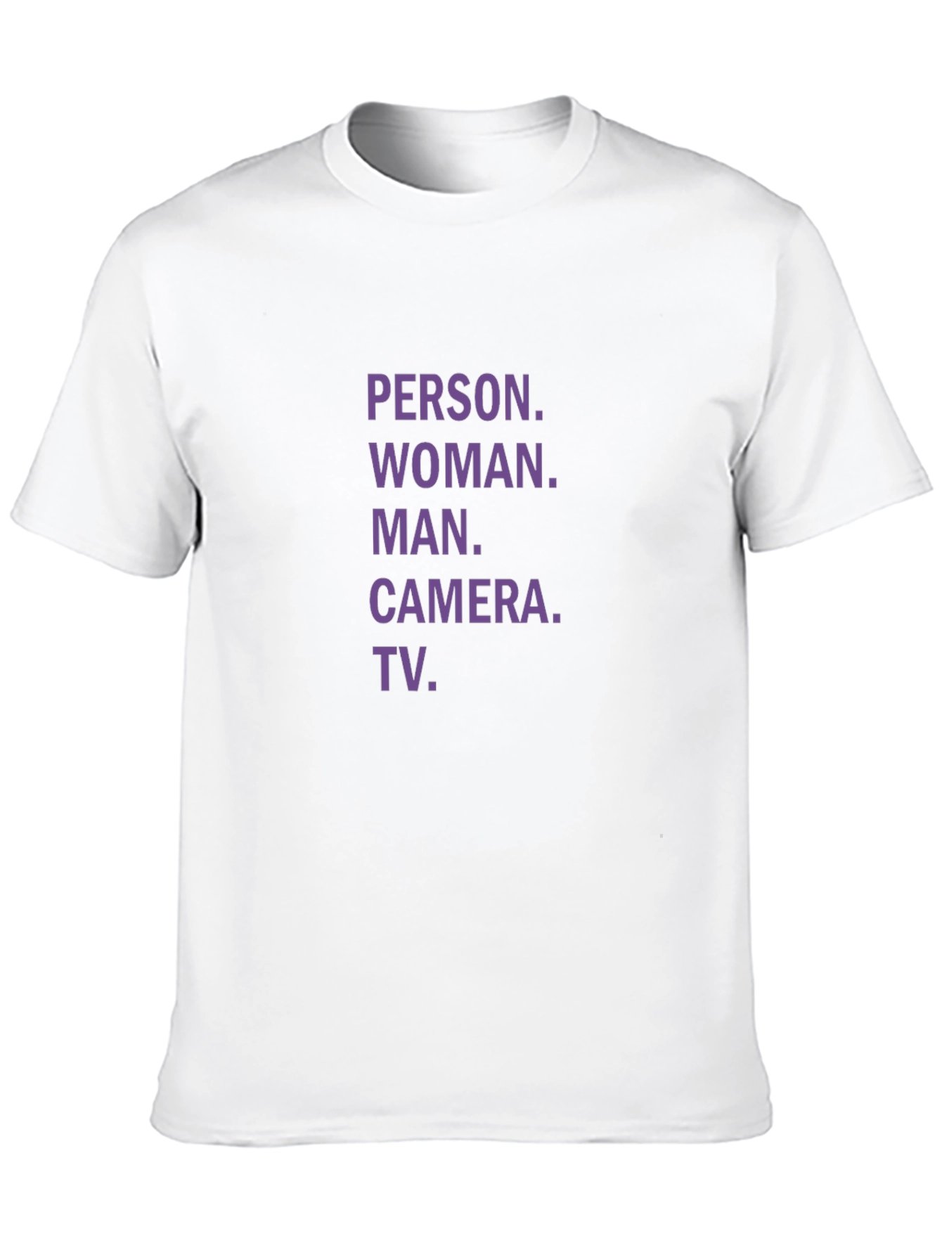 Person Woman Man Camera TV T-Shirt