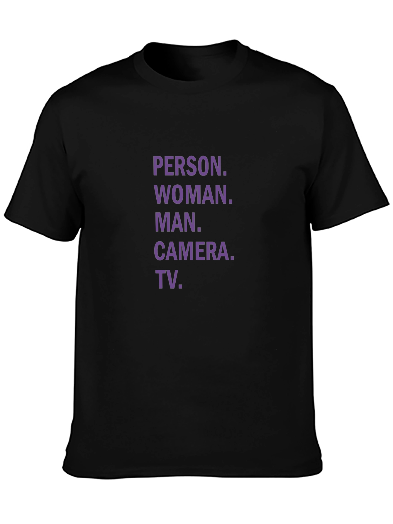 Person Woman Man Camera TV T-Shirt