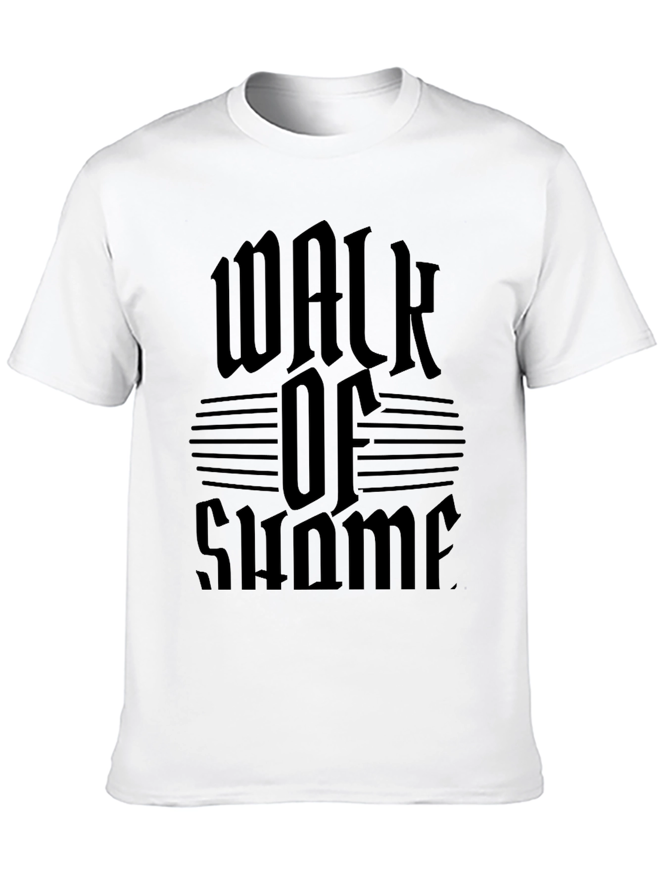 Walk of Shame Graphic T-Shirt - Black