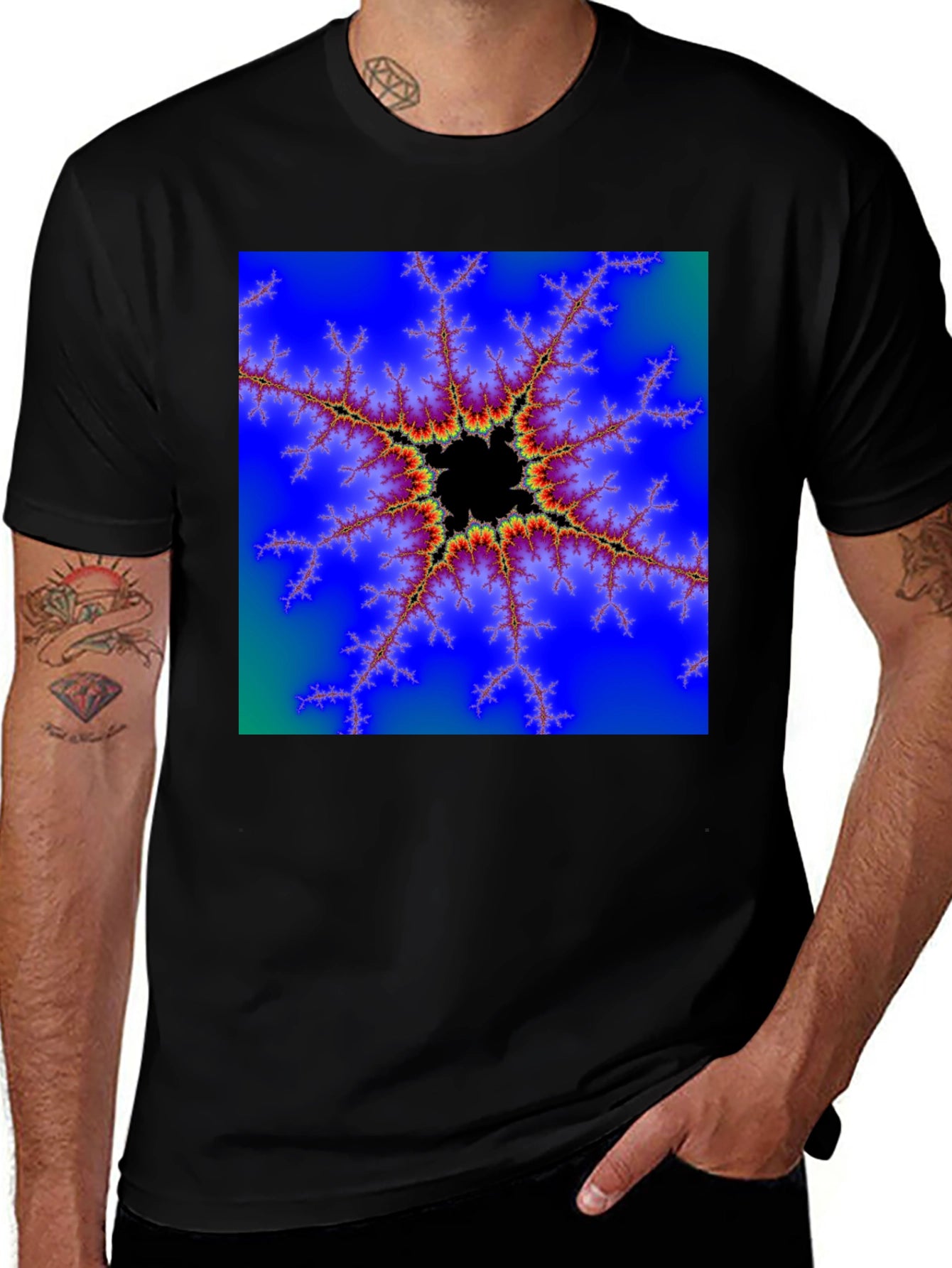 Fractal Design Black T-Shirt