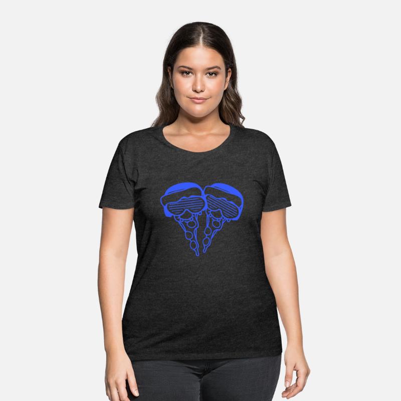 Two DJ Salami Pizza Slices Fast Food 2 Music Party
